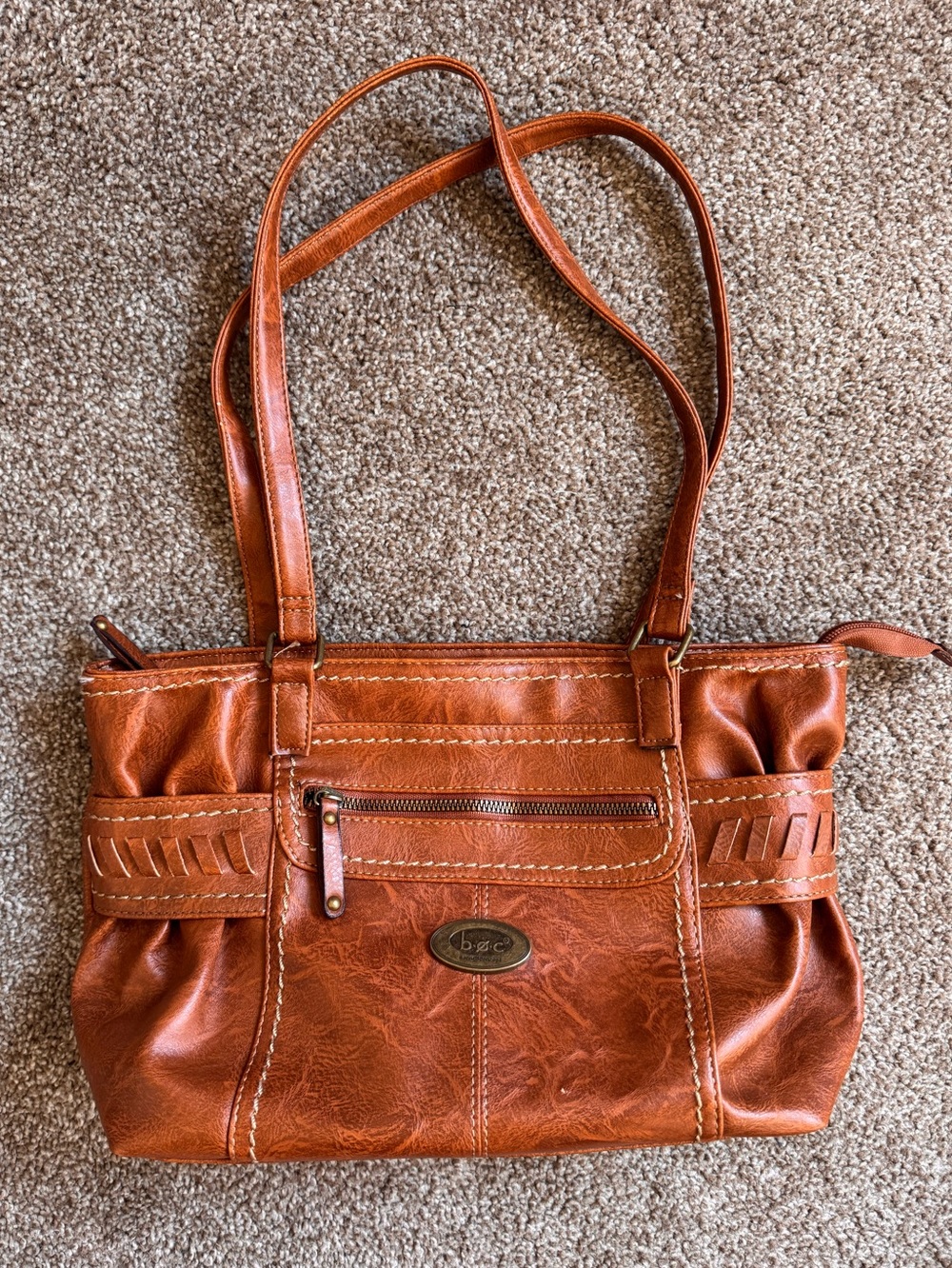 BOC leather purse